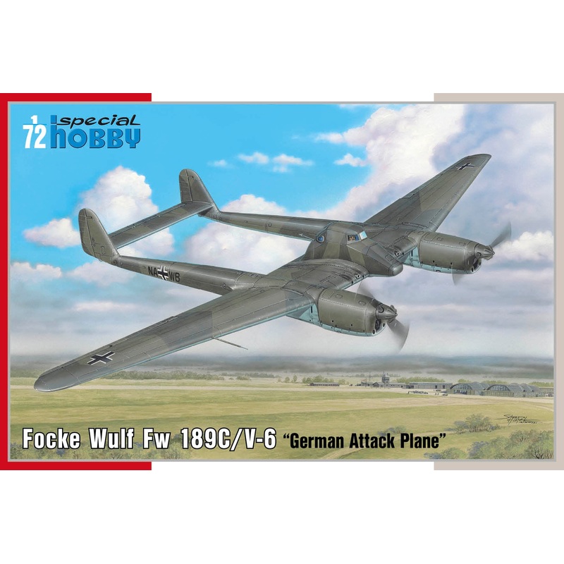 Special Hobby SH72432 1:72 Focke-Wulf Fw-189C/V-6 "German Attack Plane"