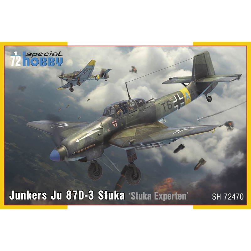 Special Hobby SH72470 1:72 Junkers Ju-87D-3 Stuka "Stuka Experten"