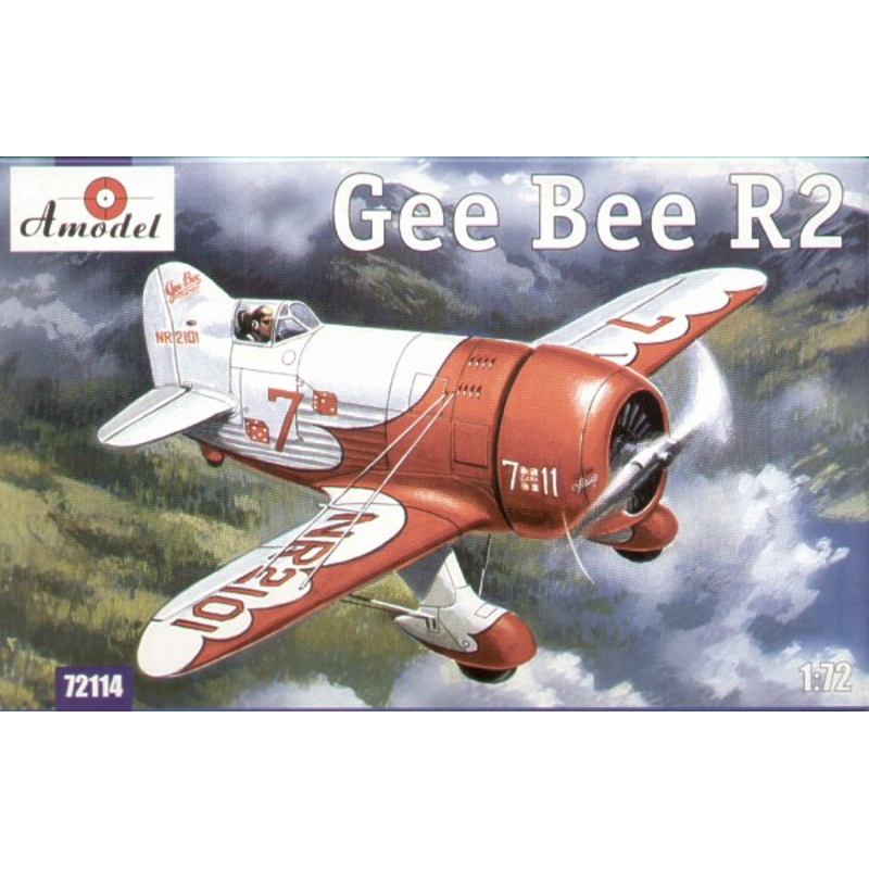 A-Model 72114 1:72 Gee Bee R-2 Super Sportster