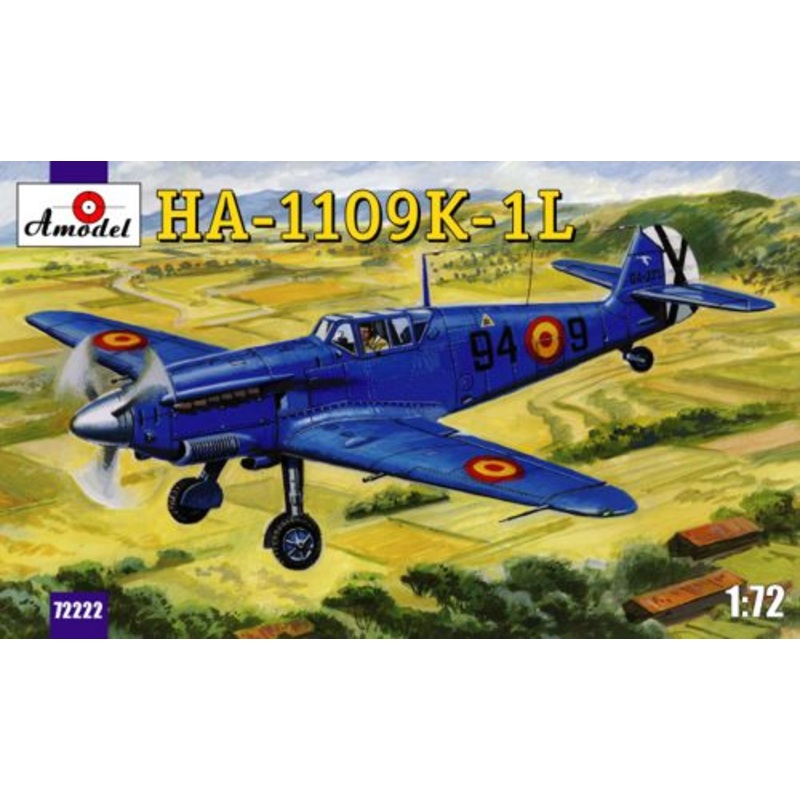 A-Model 72222 1:72 Hispano HA.1109K-1L