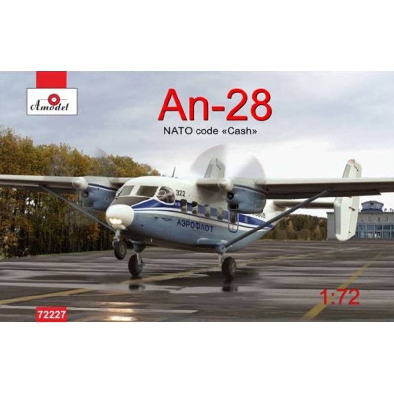 A-Model 72227 1:72 Antonov An-28 NATO code 'Cash' '