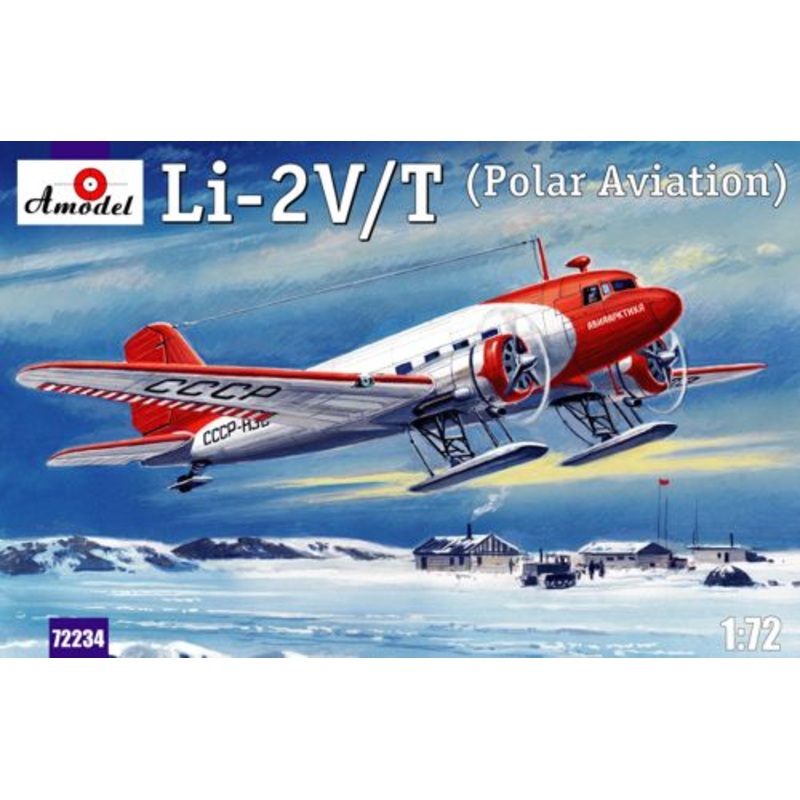 A-Model 72234 1:72 Lisunov Li-2 V / T (Polar Aviation)