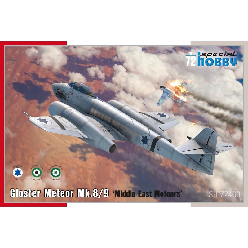 Special Hobby SH72463 1:72 Gloster Meteor Mk.8/9 "Middle East Meteors"