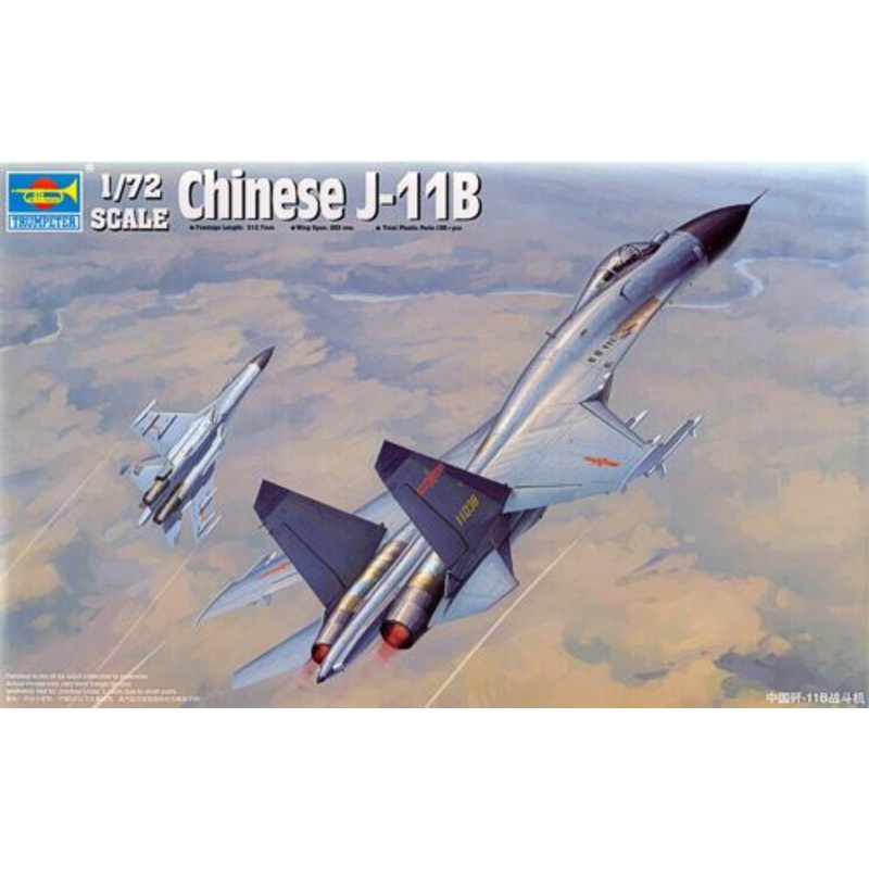 Trumpeter 01662 1:72 Chinese J-11B Fighter