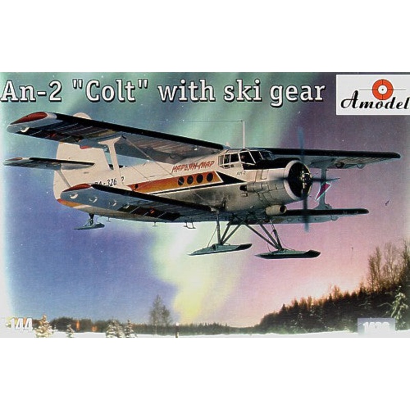A-Model 1436 1:144 Antonov An-2 'Colt' with Ski Gear