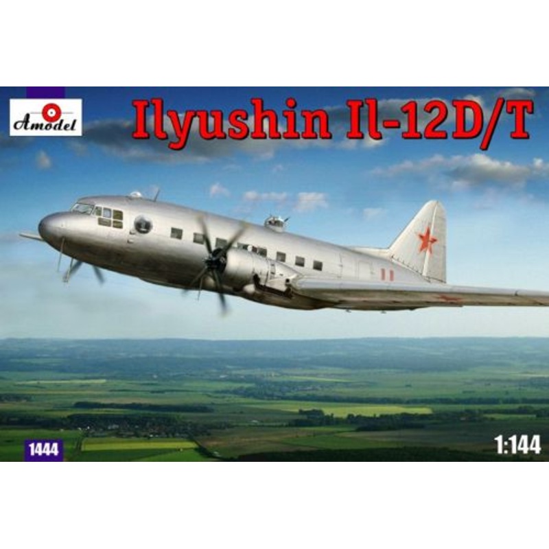 A-Model 1444 1:144 Ilyushin Il-12D / Il-12T