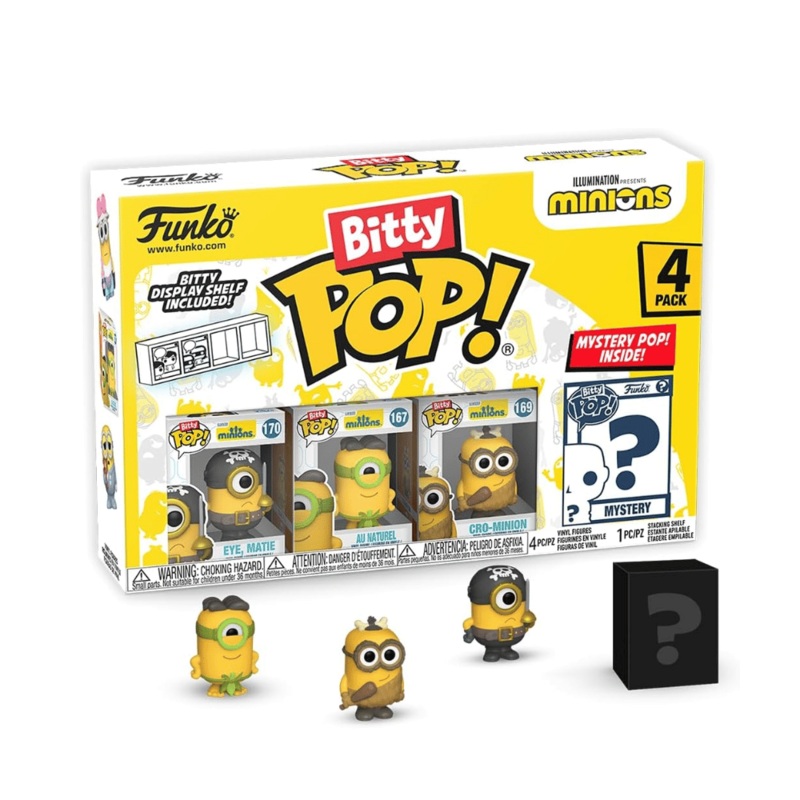 Bitty Pop! Animation: Minions - Eye Matie 4pk