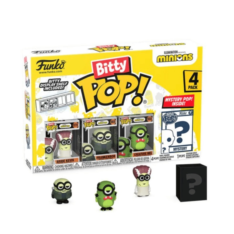 Bitty Pop! Animation: Minions - Frankenbob 4pk