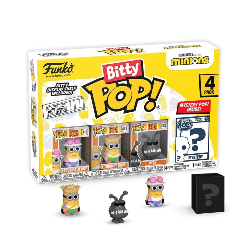 Bitty Pop! Animation: Minions - Young Gru 4pk