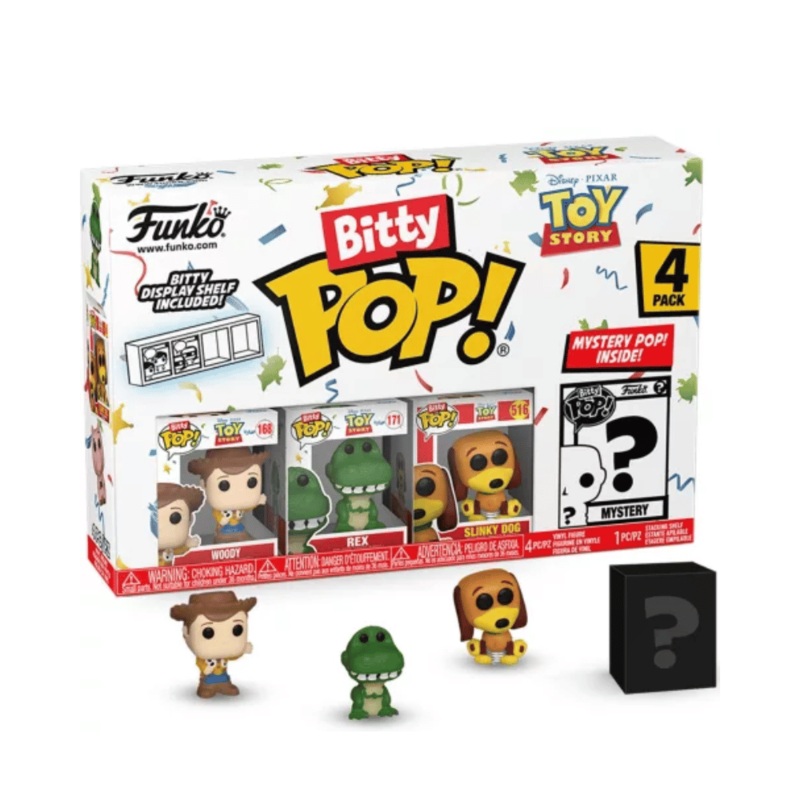 Bitty Pop! Disney: Toy Story - Woody 4pk