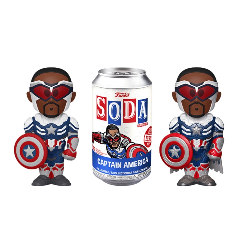 Vinyl SODA:The Falcon and The Winter Solider - Captain America (Chance of Chase)