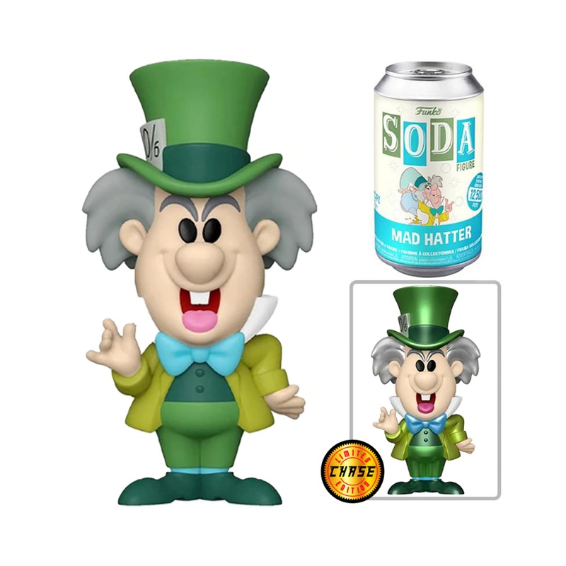 Vinyl SODA: Alice in Wonderland- Mad Hatter w/Chase (MT)(IE)