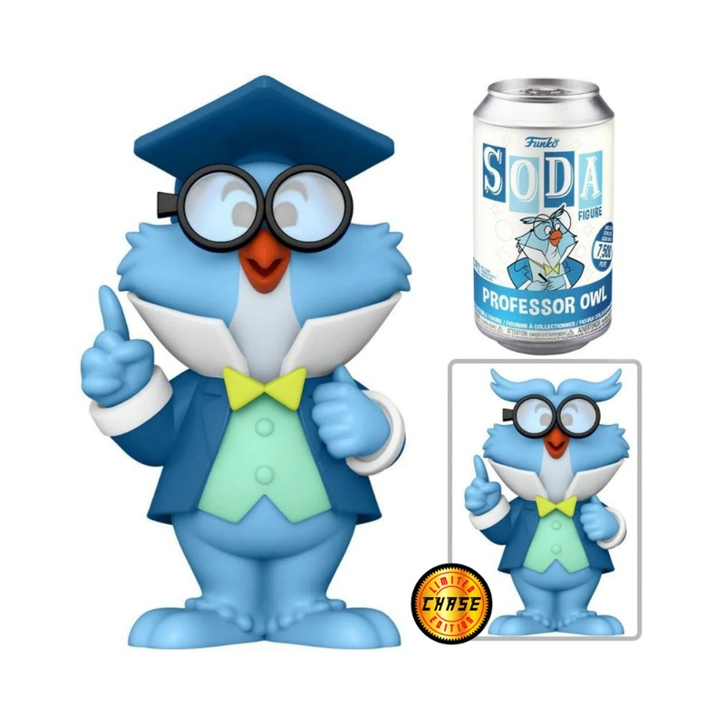 Vinyl SODA: Disney- Professor Owl w/Chase