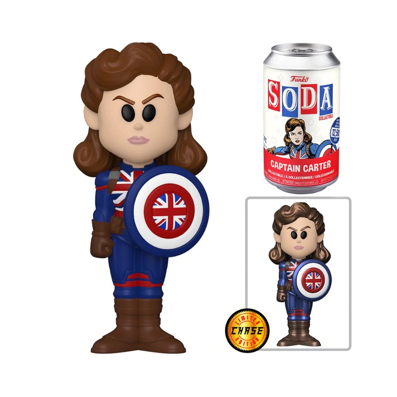 Vinyl SODA: Marvel: What-If? Captain Carter w/Chase (IE)