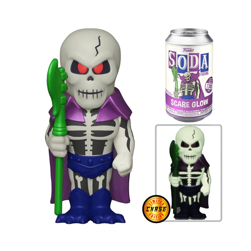 Vinyl SODA: MOTU- Scare Glow w/Chase (GW)
