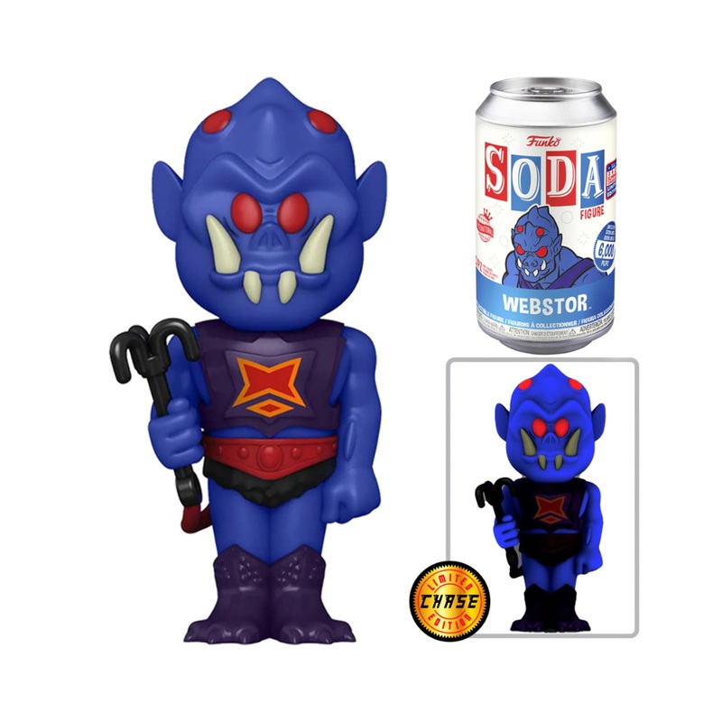 Vinyl SODA: MOTU- Webstor w/Chase (GW)(IE)