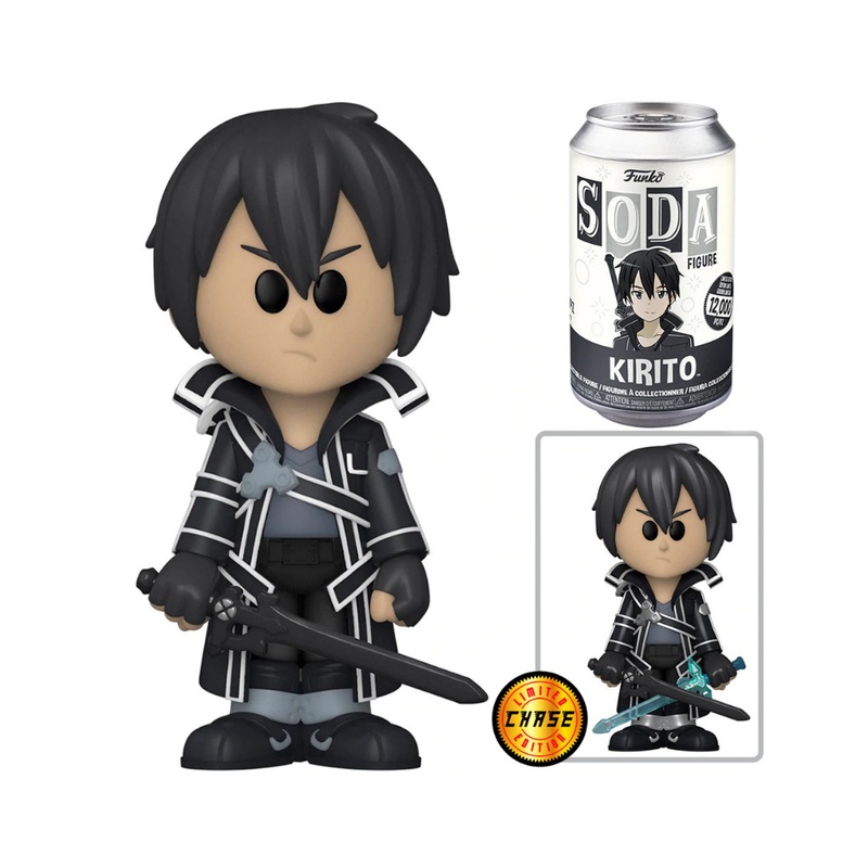 Vinyl SODA: Sword Art Online- Kirito w/Chase