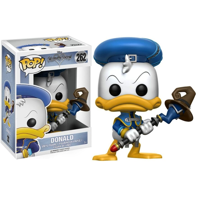 Funko POP! Disney: Kingdom Hearts #262 - Donald (VAULTED) + Protector