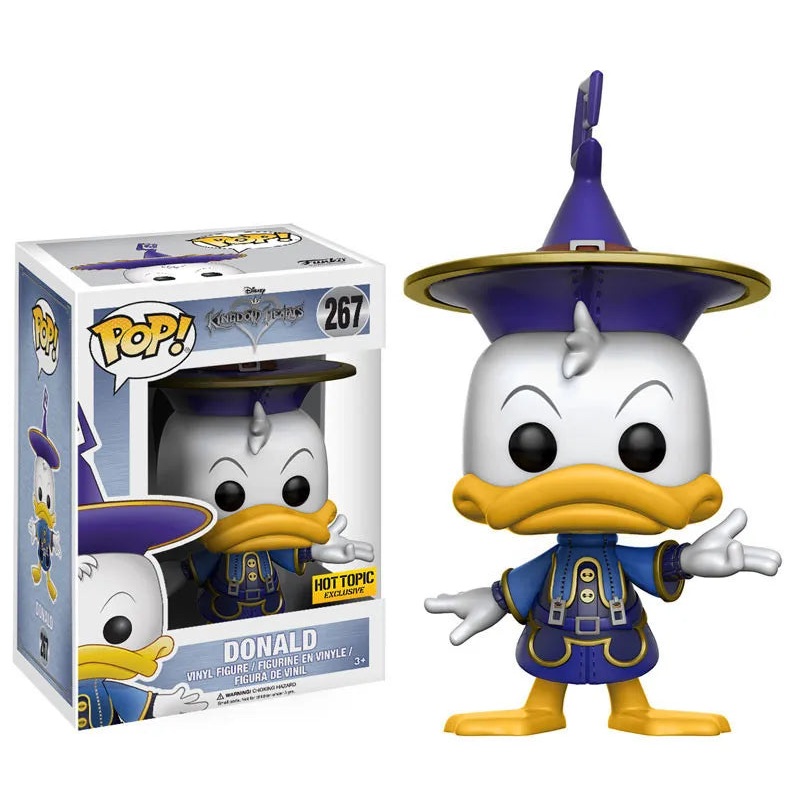 Funko POP! Disney Kingdom Hearts #267 - Donald Hot Topic Exclusive + Protector