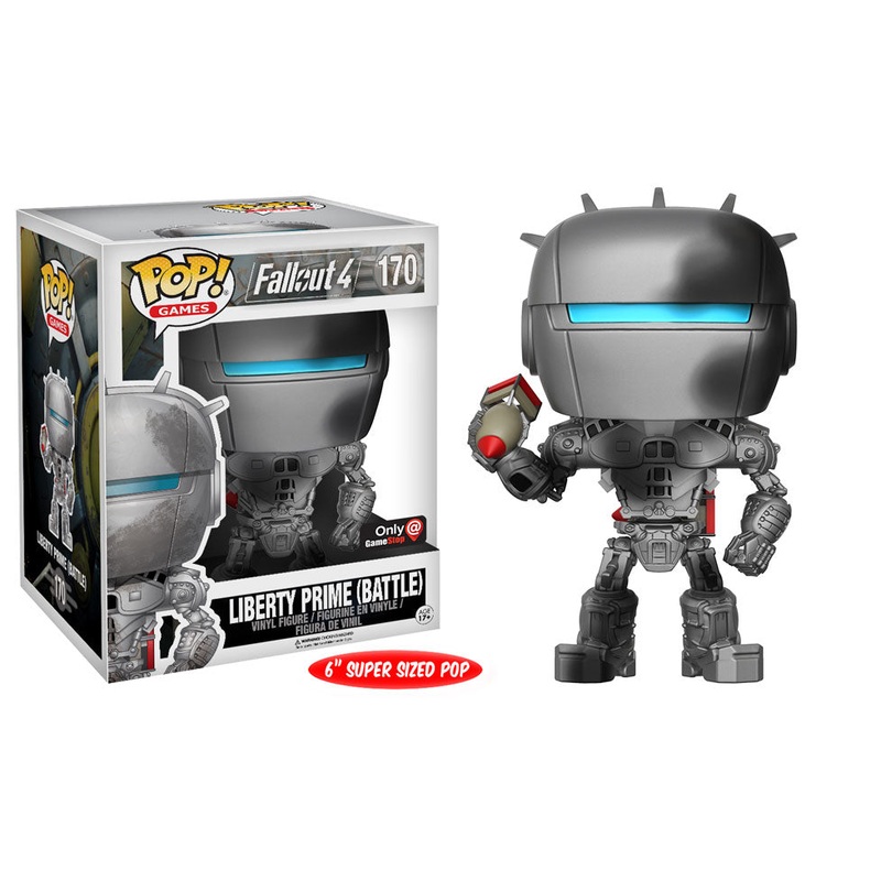 Funko Pop! Fallout 4 Liberty Prime (Battle) 170 6-inch Funko GameStop Exclusive