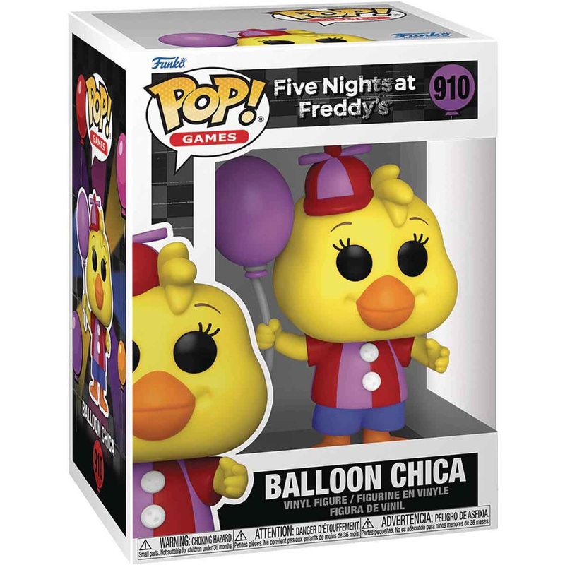 Funko Pop! Five Nights at Freddys (FNAF) Balloon Chica 910 + Free Protector
