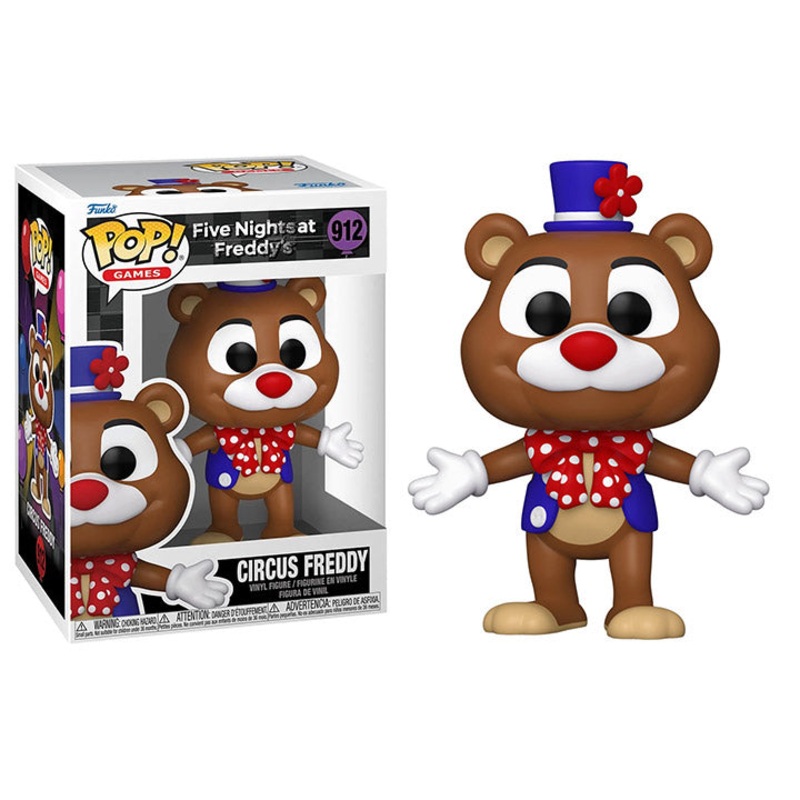 Funko Pop! Five Nights at Freddys (FNAF) Circus Freddy 912 + Free Protector
