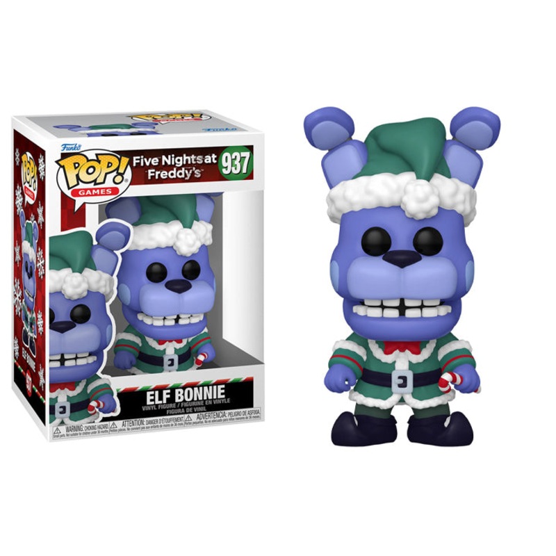 Funko Pop! Five Nights at Freddys (FNAF) Elf Bonnie 937 + Free Protector