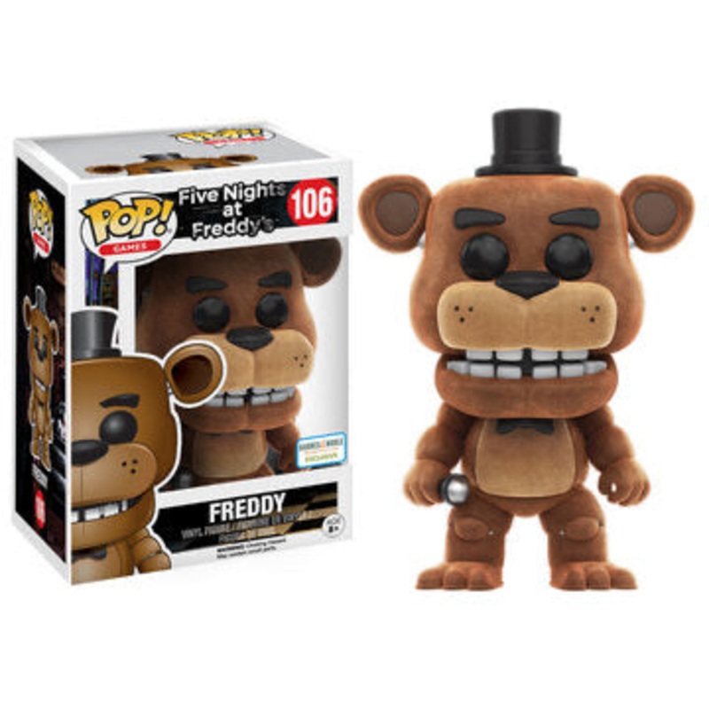 Funko Pop! Five Nights At Freddys (FNAF) Freddy 106 Barnes and Nobles Exclusive + Free Protector