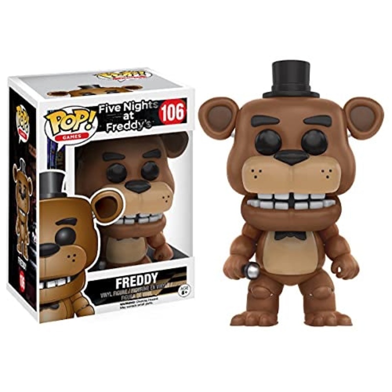 Funko Pop! Five Nights at Freddys (FNAF) - Freddy 106 (VAULTED) + Free Protector