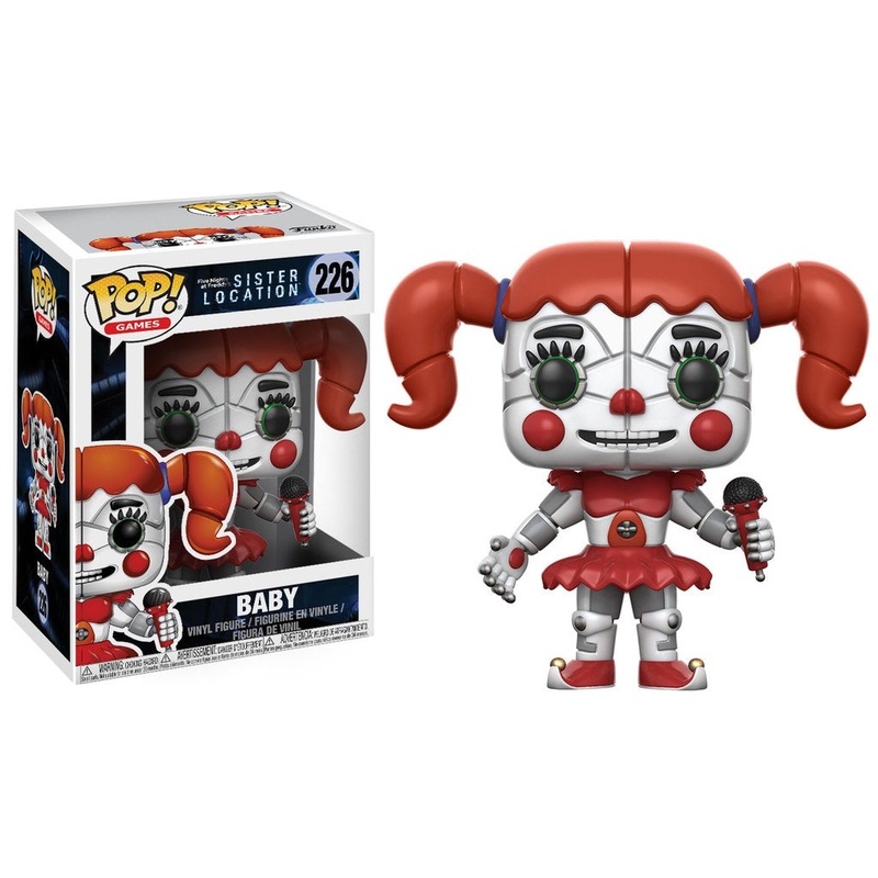 Funko Pop! Five Nights at Freddys (FNAF) Sister Location Baby 226 + Free Protector (slight box wear)