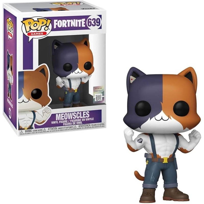 Funko Pop! Fortnite Meowscles 639 +  Protector