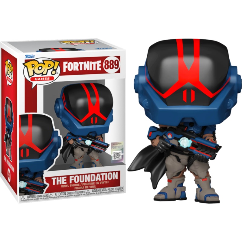 Funko Pop! Fortnite The Foundation 889 + Free Protector