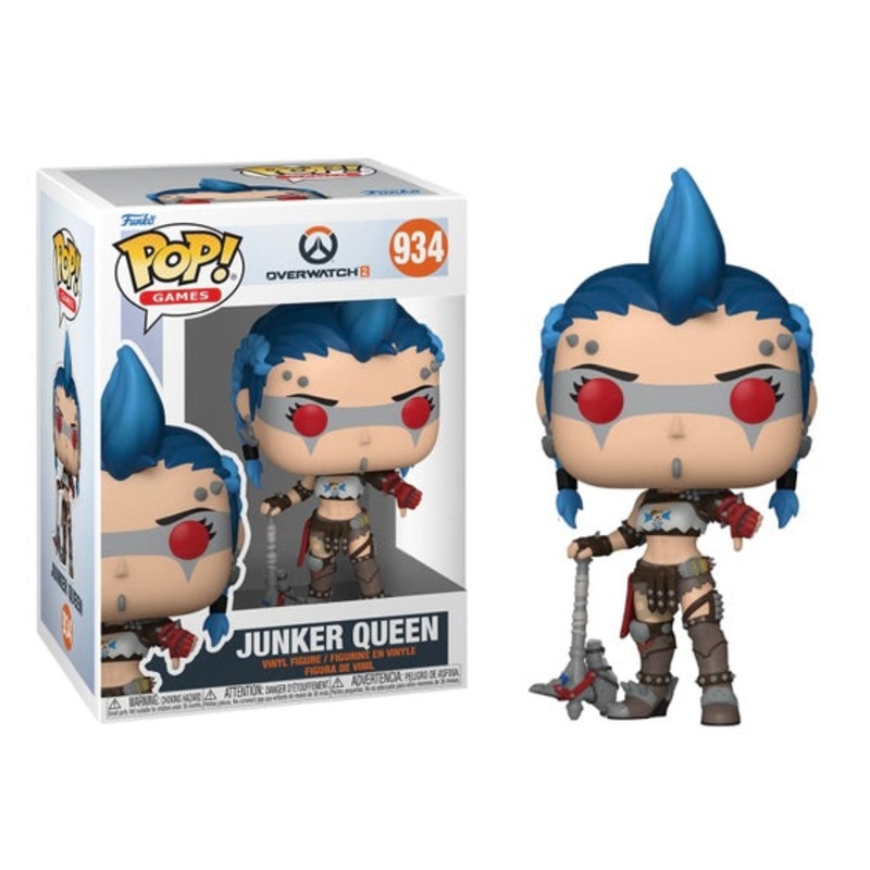 Funko Pop! Overwatch 2 Junker Queen 934 + Free Protector