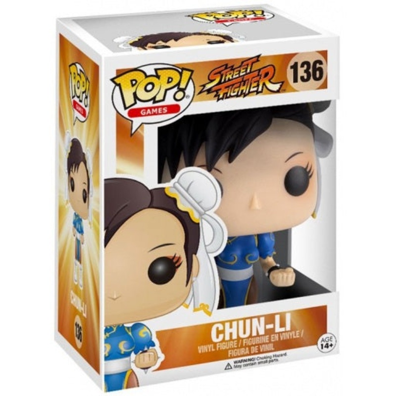 Funko Pop! Street Fighter Chun-Li 136 (slight box ware) + Protector