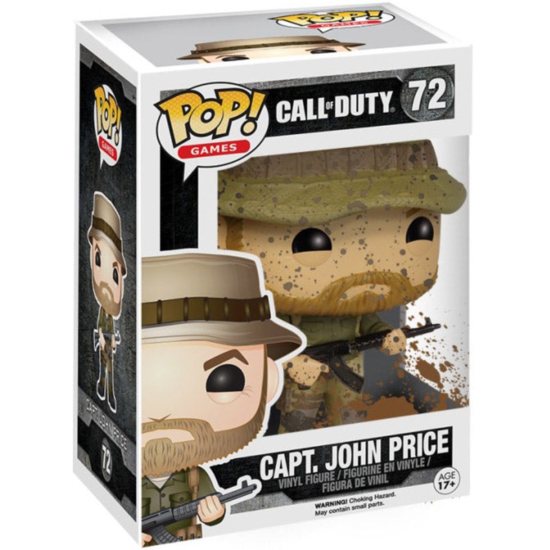 Funko Pop! Call of Duty - Capt. John Price 72 (VAULTED) + Free Protector