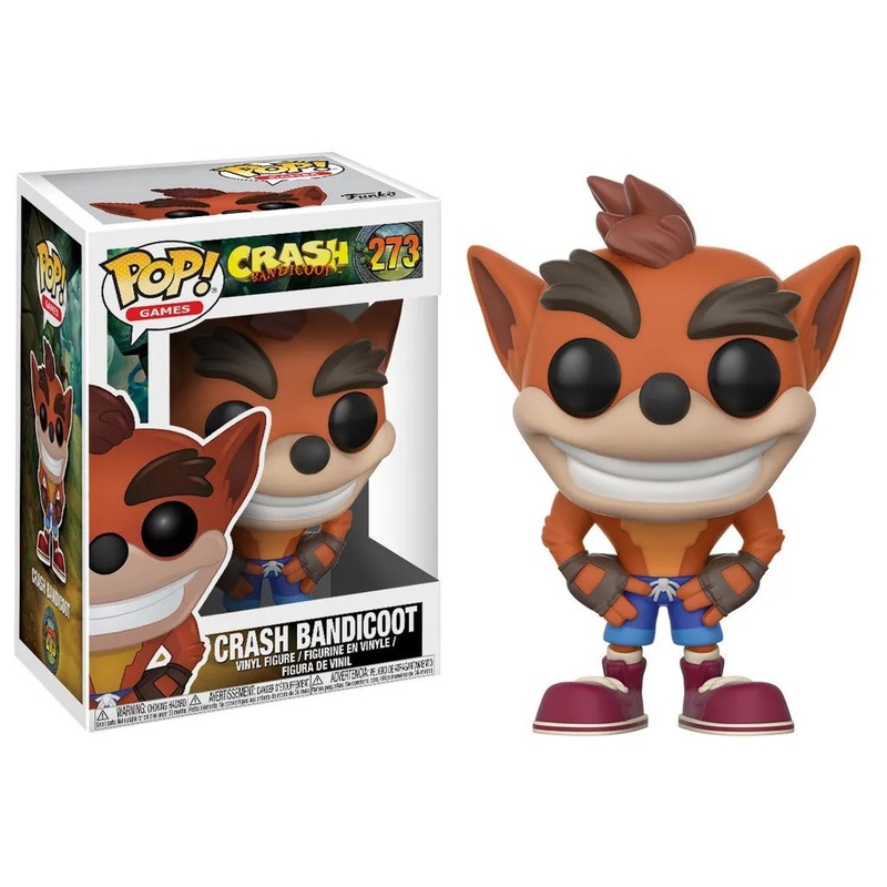 Funko Pop! Crash Bandicoot 273 + Free Protector