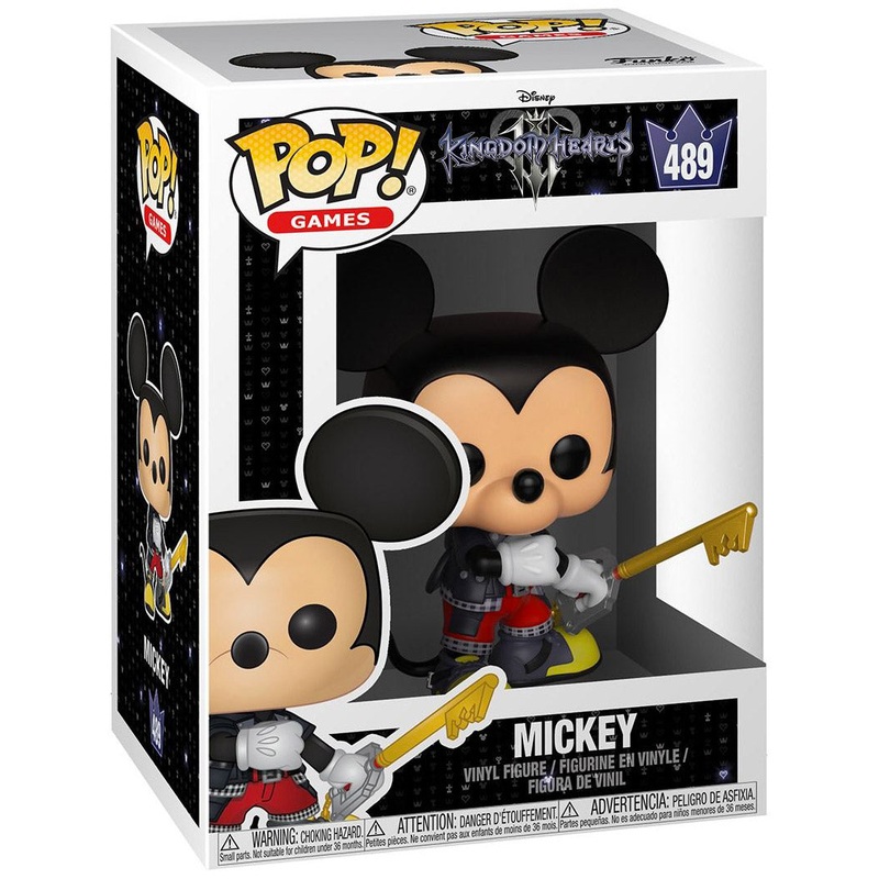 Funko POP! Disney - Kingdom Hearts #489 - Mickey + PROTECTOR!