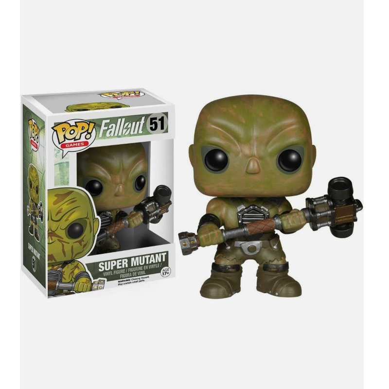 Funko Pop! Fallout - Super Mutant 51 + Free Protector (VAULTED)