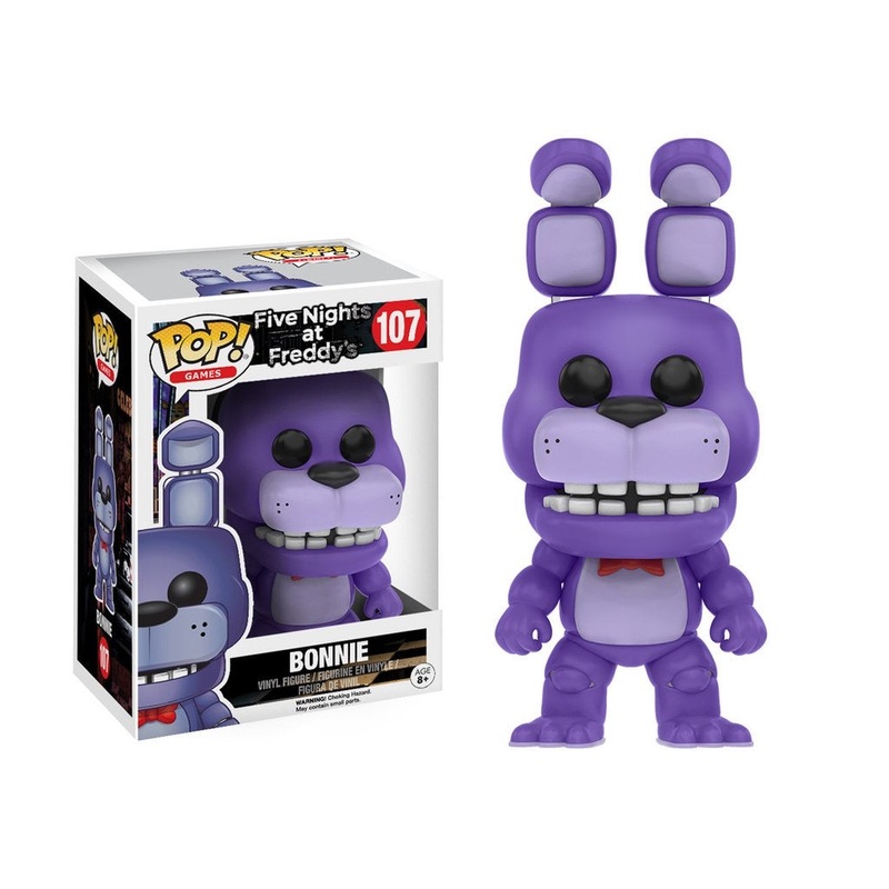 Funko Pop! Five Nights at Freddys (FNAF) Bonnie 107 (VAULTED) + Free Protector (box ware)