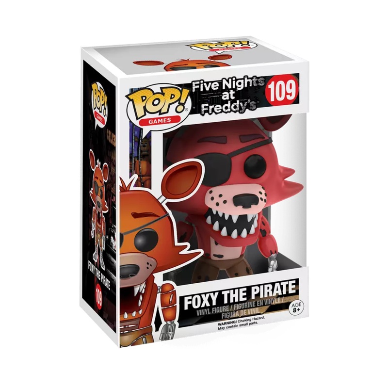 Funko Pop! FNAF: Five Nights at Freddy's Foxy The Pirate #109 + PoP Protector