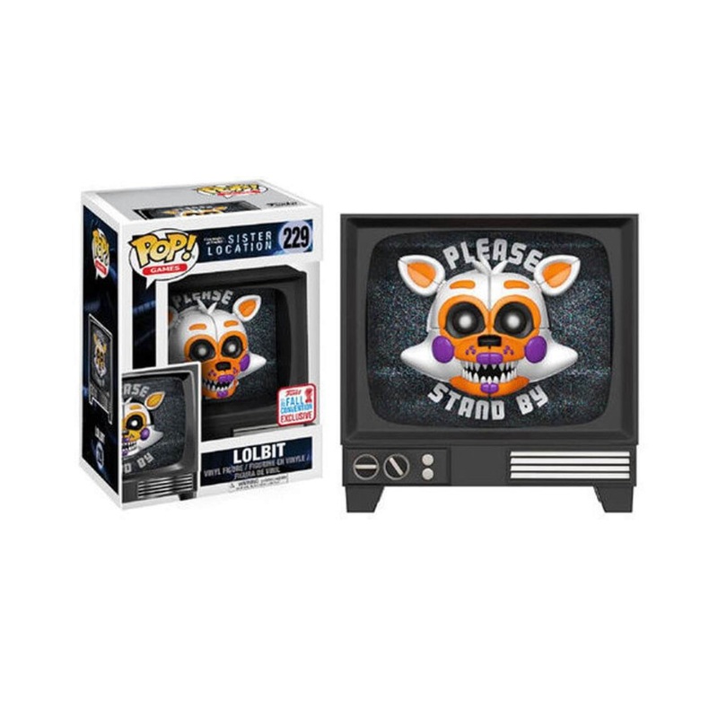 Funko Pop! FNAF: Five Nights at Freddys Sister Location - Lolbit 229 Funko 2017 Fall Convention Exclusive (VAULTED) + Free Protector