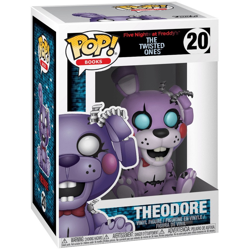Funko Pop! FNAF: Five Nights at Freddys The Twisted Ones: Theodore 20 (VAULTED) + Free Protector