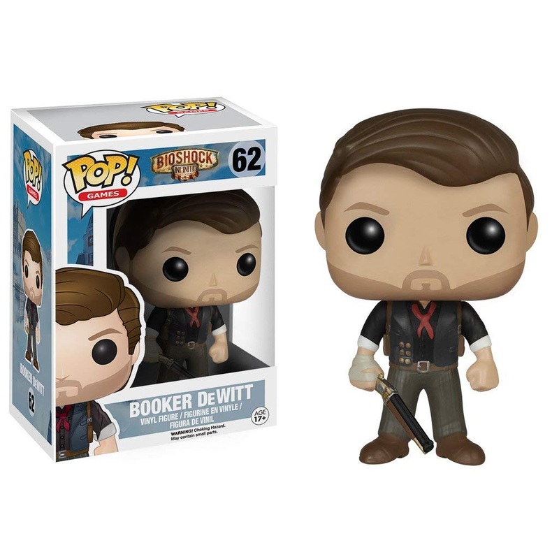 Funko POP! Games: Bioshock Infinite #62 - Booker DeWitt + PROTECTOR!