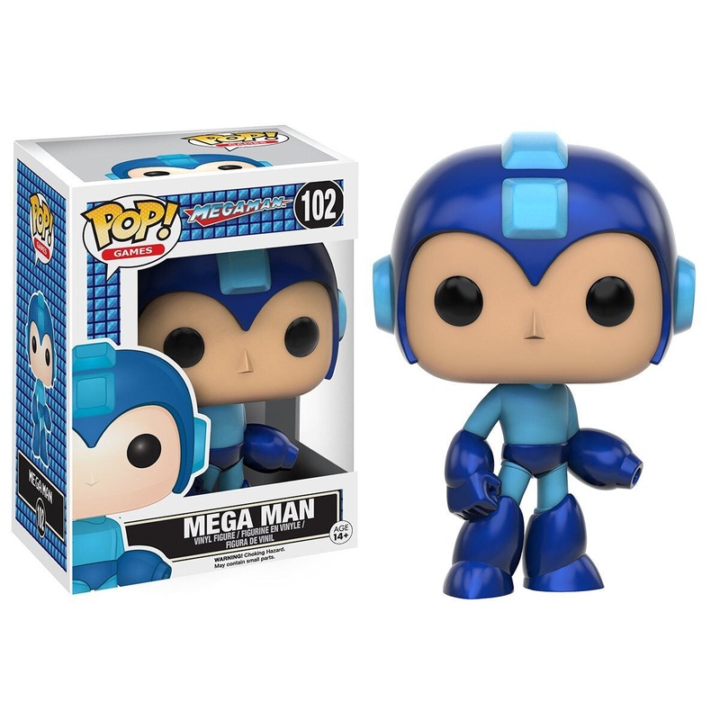 Funko Pop! Mega Man 102 + Free Protector (VAULTED)