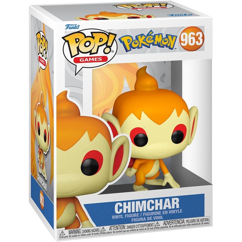 Pokemon Chimchar Funko Pop! Vinyl Figure #963 + PoP Protector