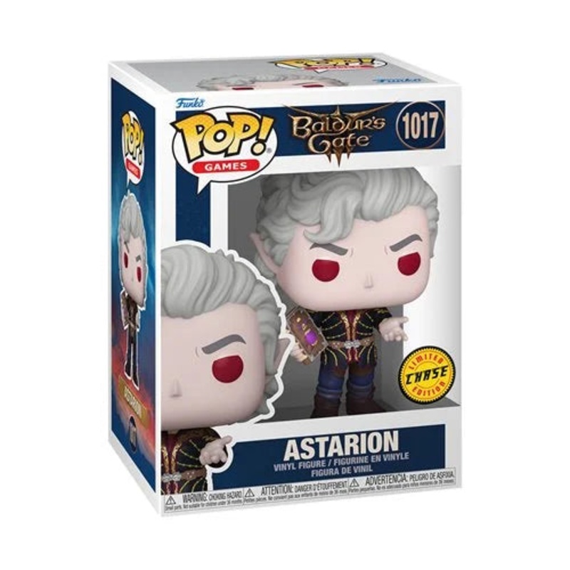 Baldur's Gate 3 Astarion Funko Pop! Vinyl Figure #1017 CHASE + Protector