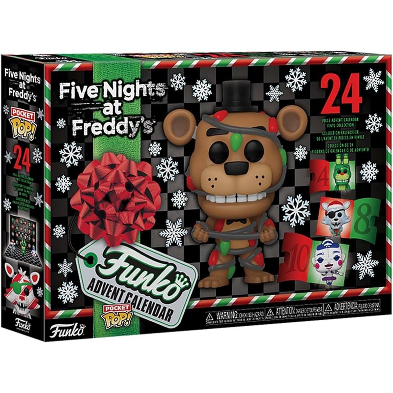 Funko Pocket Pop Holiday Advent Calendar! Five Nights at Freddys (FNAF) 24 Piece Advent Calendar Vinyl Collection