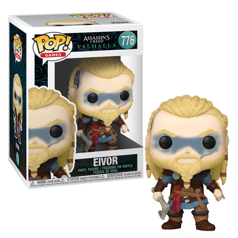 Funko Pop! Assassins Creed Valhalla : Eivor 776 (VAULTED) + Pop Protector
