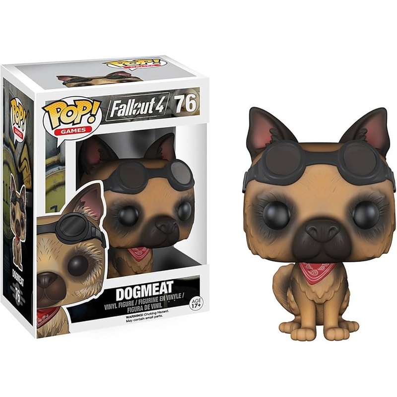 Funko Pop! Fallout 4 : Dogmeat 76 (VAULTED) + Pop Protector