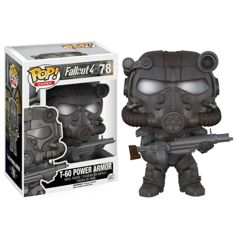 Funko Pop! Fallout 4 : T-60 Power Armor 78 (VAULTED) + Pop Protector